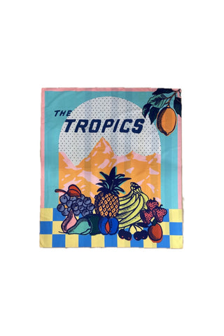 THE TROPICS FLORELIA BEACH TOWEL