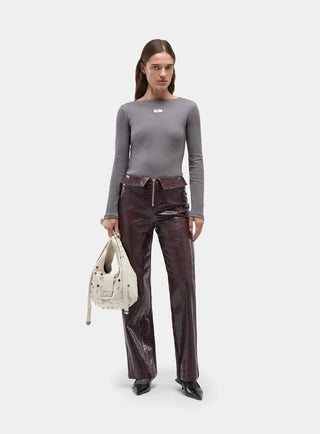 EMORY GREY LONG SLEEVE T-SHIRT