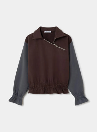 JOLANDA BROWN SWEATSHIRT