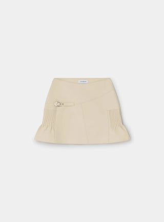 SOLACE ECRU SHORT SKIRT