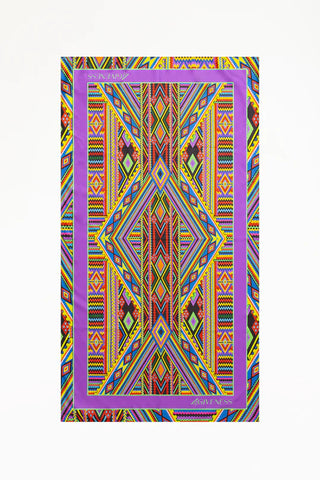 MASAI COLOR MICROFIBER BEACH TOWEL