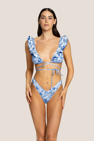 CROSSED TRIANGLE BIKINI ANTIBES