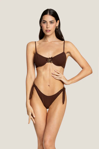 BALCONETTE BIKINI RIBS COLOUR