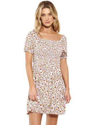 WILD FLOWER LUCY MINI DRESS