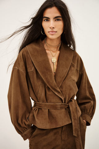 MANON - suede jacket