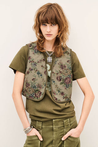 RAVEN cropped cardigan
