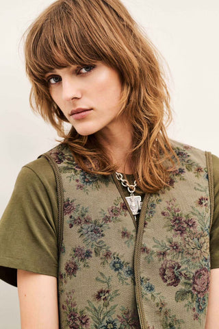 RAVEN cropped cardigan