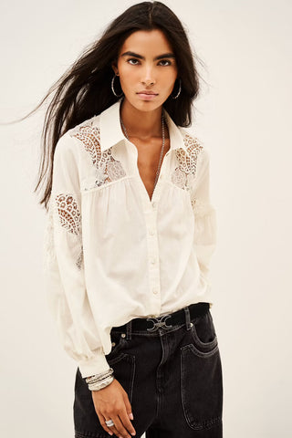 ROSEANNE lace shirt