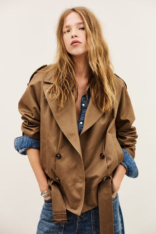 WINNIE cropped coat