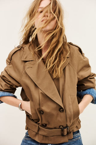 WINNIE cropped coat
