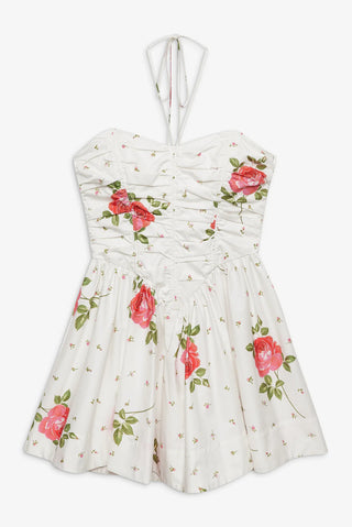 ROSEBUD CORSET MINI DRESS