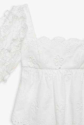 Daisy Eyelet Top