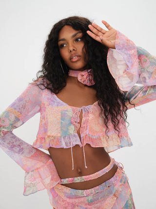MAVIS CROP BLOUSE