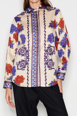 FLORAL FICTION SHIRT