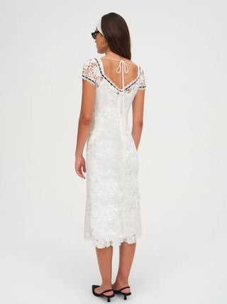 Josette Lace Midi Dress