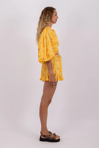 PEPITA ARIZONA YELLOW TOP