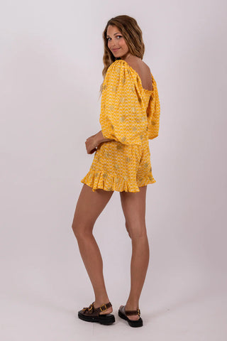 PEPITA ARIZONA YELLOW TOP