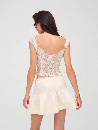 WAVERLY LACE TOP