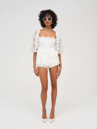 Daisy Eyelet Top