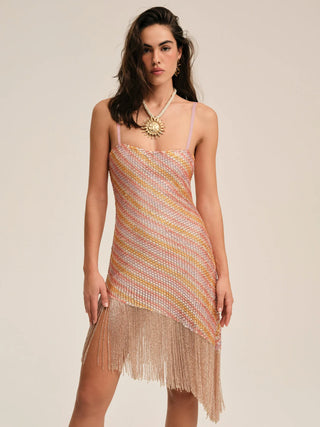 Capri Beaded Mini Dress