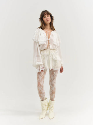 Jeanne Jacquard Mini Skirt