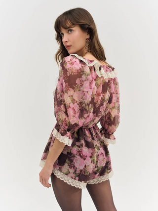 Adeline Floral Romper