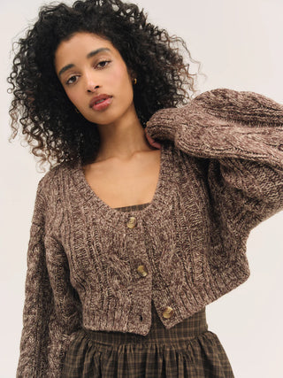 Nathalie Knit Cropped Cardigan