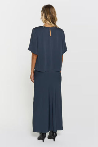 Tyne Satin Skirt