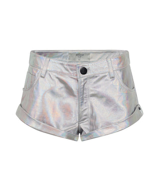 REVENGE METALLIC LEATHER BANDIT SHORT