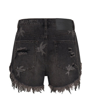 THE BOWER OUTLAWS MID LENGTH DENIM SHORTS