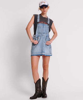 HENDRIXE STANTON ST MINI DENIM DRESS