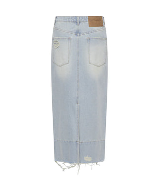 OLD WEST CASSIDY LONG LENGTH DENIM SKIRT