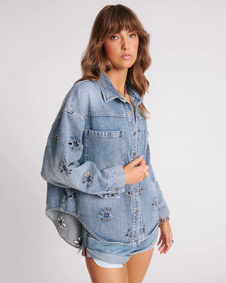 COBAINE DAISY DARIA DENIM SHIRT