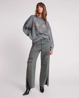 STORME STRAIGHT LEG MID WAIST DENIM BILLIE JEAN