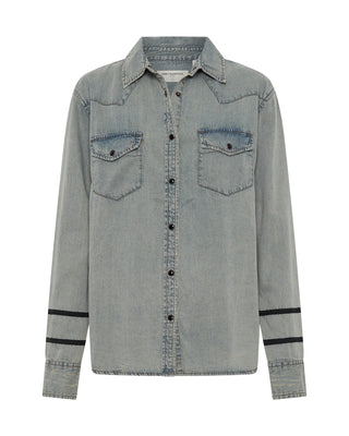 ZEPPELIN DENIM WESTERN SHIRT