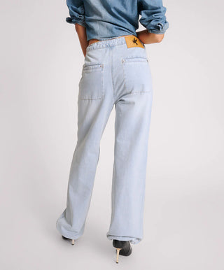 BLUE LATTE MARLEY RELAXED DENIM JEANS