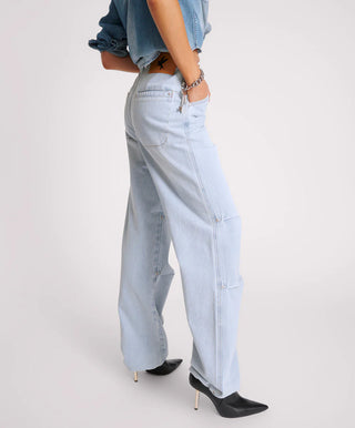 BLUE LATTE MARLEY RELAXED DENIM JEANS