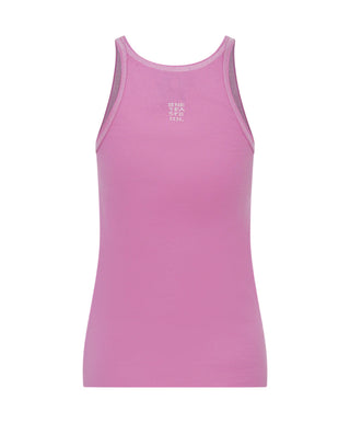 WILD ORCHID ONE TEASPOON FINE RIB SINGLET