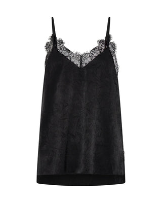 BLACK LACE CAMI TOP