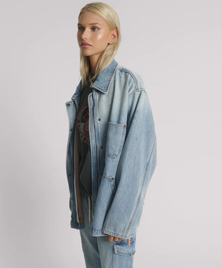 My Boyfriends Denim Jacket - Blue Tobacco