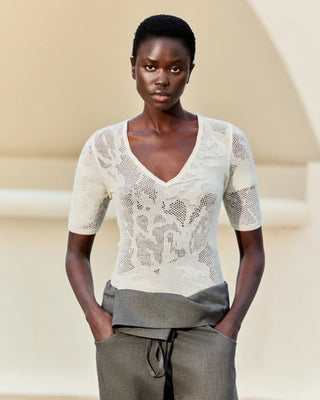 Apala T-Shirt - Ivory