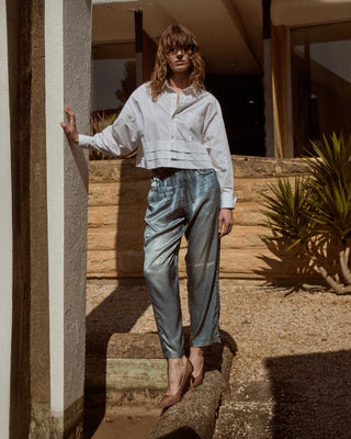Imina Pants - Blue