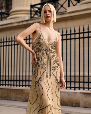 Breny Dress - Silver
