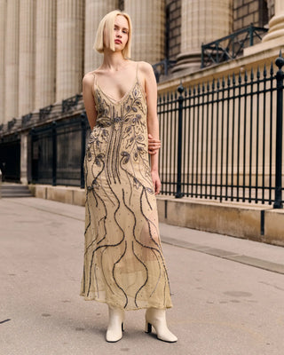 Breny Dress - Silver