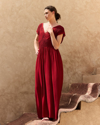 EMIRA DRESS - RED