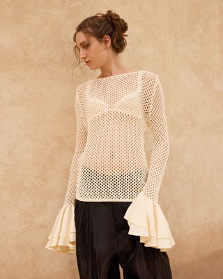 Meera Sweater - Ivory
