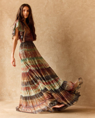 PENA DRESS-RED