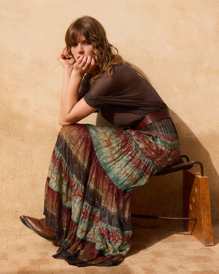 POLISH SKIRT-RED