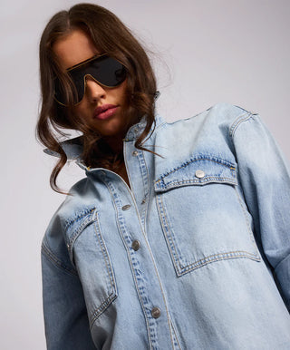 Essential Denim Shirt - Santa Cruz Blue