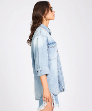 Essential Denim Shirt - Santa Cruz Blue
